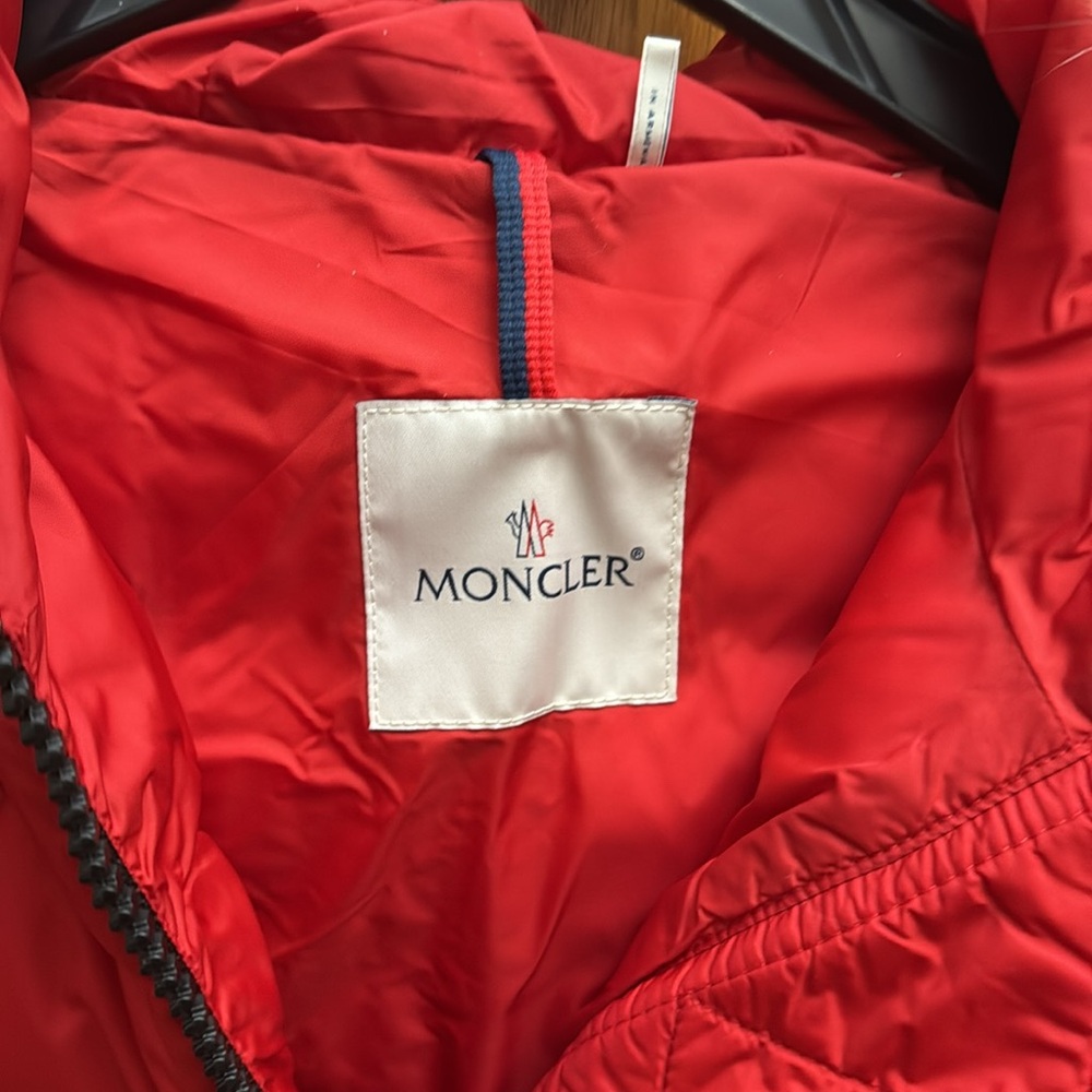 Red Moncler jacket - Picture 12 of 16